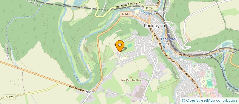 localisation de l'entreprise MADAME VALERIE CHOISY  LONGUYON