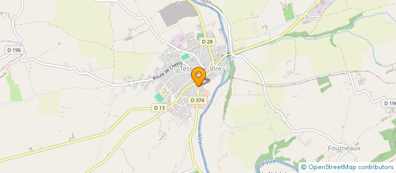 localisation de l'entreprise MADAME VALERIE CHRISTELLE TROCHON  CONDE-SUR-VIRE