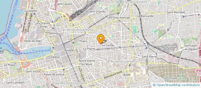localisation de l'entreprise MADAME VALERIE CIABATTINI à MARSEILLE