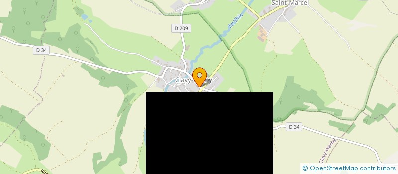 localisation de l'entreprise MADAME VALERIE CLAUDE MILLE  CLAVY-WARBY