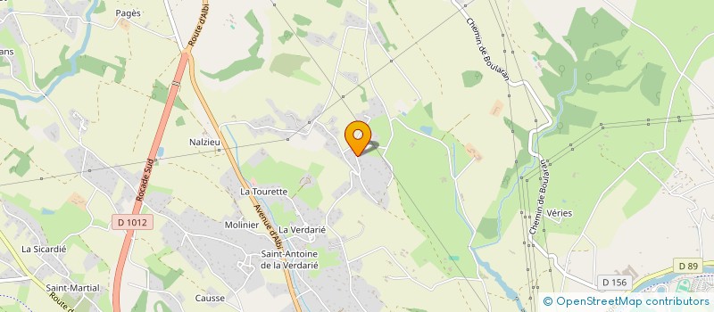 localisation de l'entreprise MADAME VALERIE CLAVREUL  CASTRES