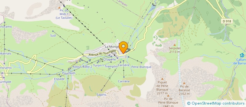 localisation de l'entreprise MADAME VALERIE CLECH  BAGNERES-DE-BIGORRE