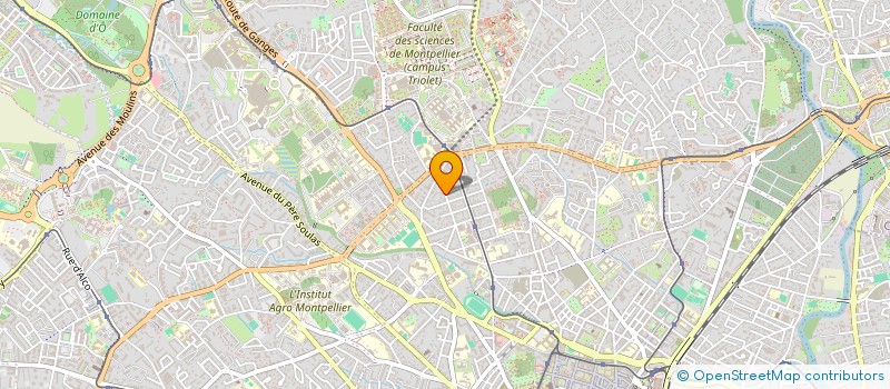 localisation de l'entreprise MADAME VALERIE CLIMENT à MONTPELLIER