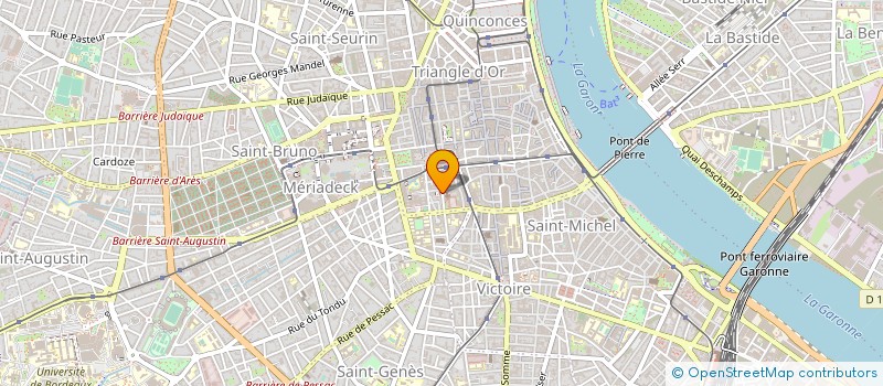 localisation de l'entreprise MADAME VALERIE CLOUET à BORDEAUX