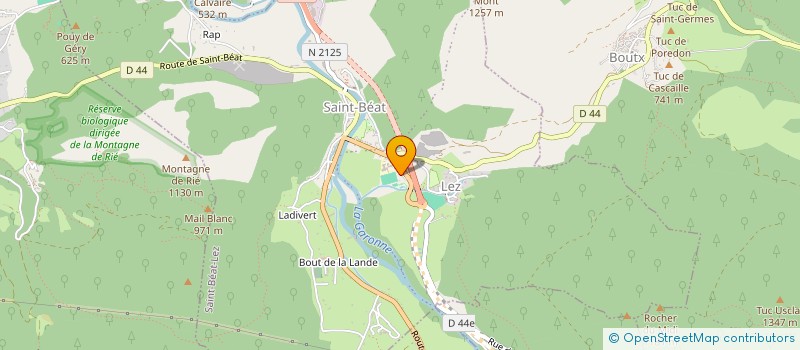 localisation de l'entreprise MADAME VALERIE COCHIN  SAINT-BEAT-LEZ