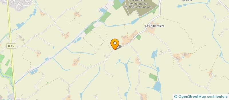 localisation de l'entreprise MADAME VALERIE COIFFARD à MONTREVAULT-SUR-EVRE
