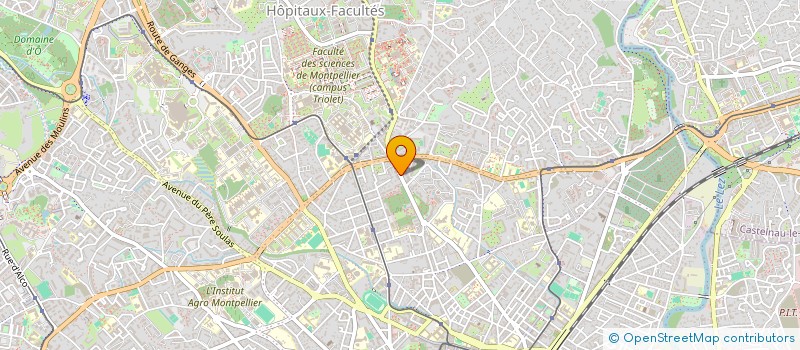 localisation de l'entreprise MADAME VALERIE COLAS  MONTPELLIER