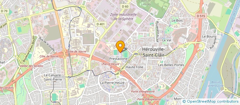 localisation de l'entreprise MADAME VALERIE COLIBERT à HEROUVILLE-SAINT-CLAIR