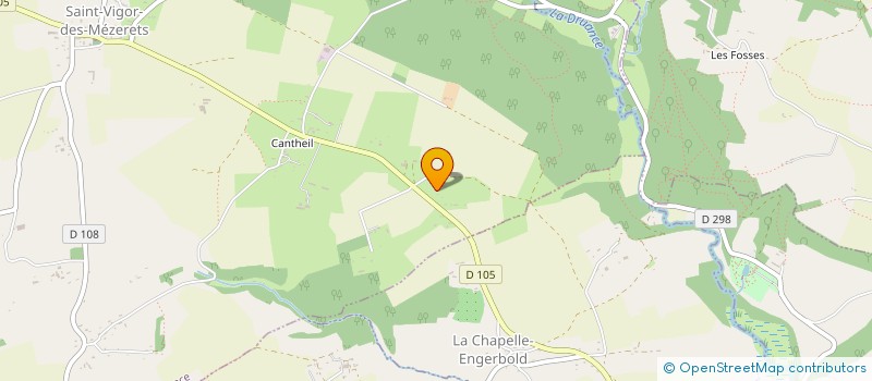 localisation de l'entreprise MADAME VALERIE COLLARD  TERRES DE DRUANCE