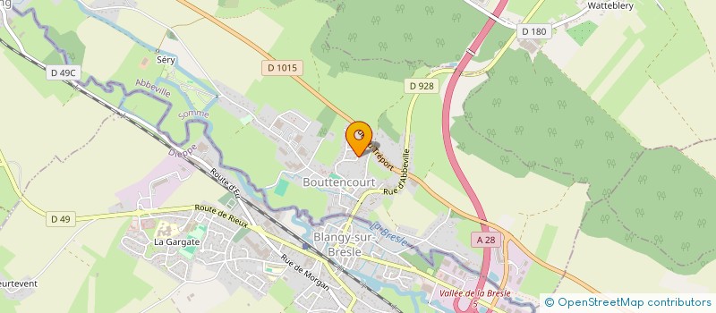 localisation de l'entreprise MADAME VALERIE COLLOT  BOUTTENCOURT