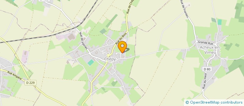 localisation de l'entreprise MADAME VALERIE COMPAIN  CHEPY