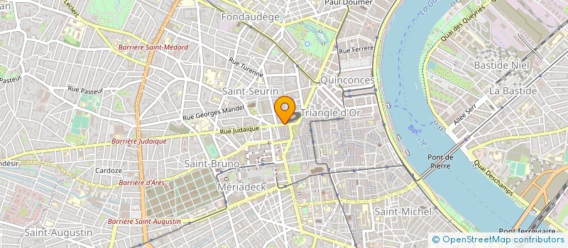 localisation de l'entreprise MADAME VALERIE CONSTANT à BORDEAUX