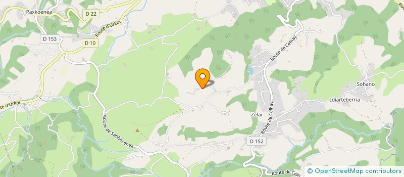 localisation de l'entreprise MADAME VALERIE CONTE  HASPARREN