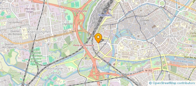 localisation de l'entreprise MADAME VALERIE CONTRERAS à STRASBOURG