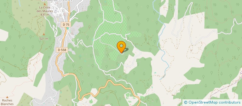 localisation de l'entreprise MADAME VALERIE COPPIN  LA GARDE-FREINET