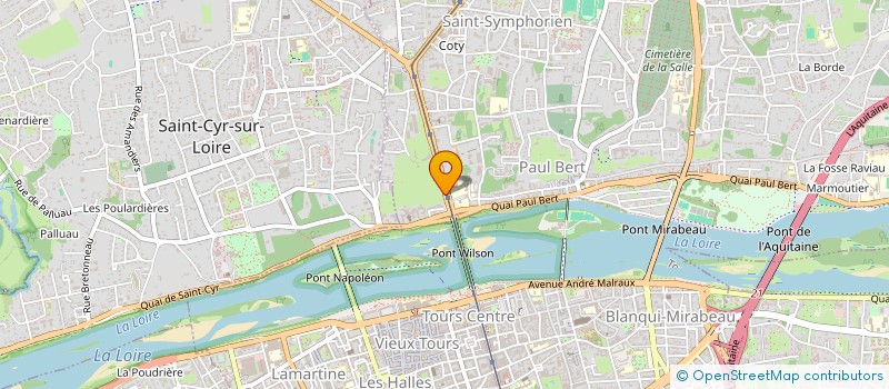 localisation de l'entreprise MADAME VALERIE CORNEILLE  TOURS