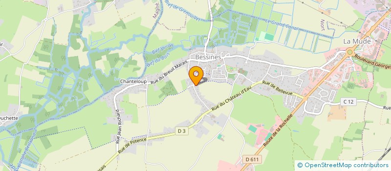 localisation de l'entreprise MADAME VALERIE COSSET  BESSINES