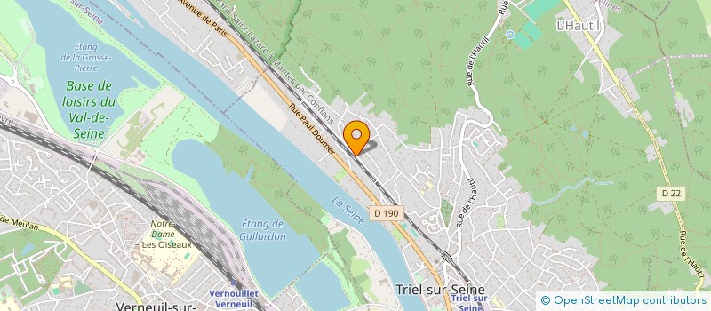 localisation de l'entreprise MADAME VALERIE COSSOUL à TRIEL-SUR-SEINE