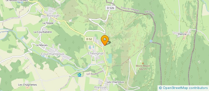 localisation de l'entreprise MADAME VALERIE COTTON  COURMANGOUX