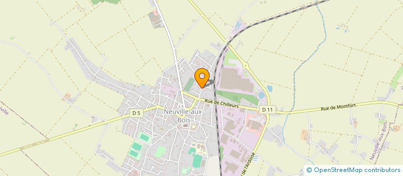 localisation de l'entreprise MADAME VALERIE COULLON à NEUVILLE-AUX-BOIS