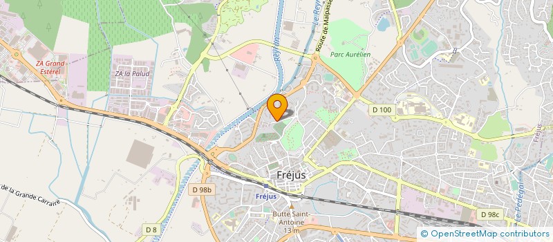 localisation de l'entreprise MADAME VALERIE COULOMBE à FREJUS