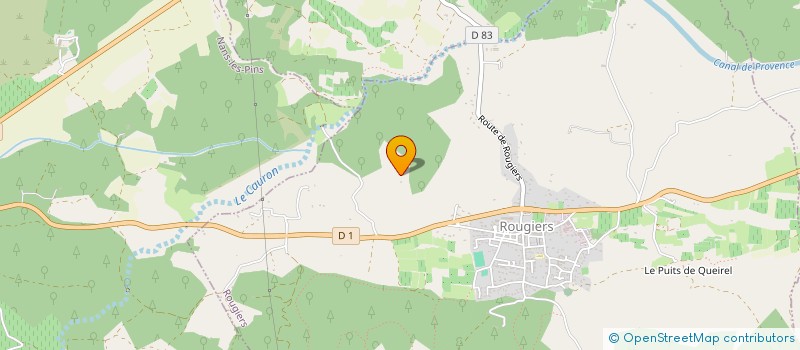 localisation de l'entreprise MADAME VALERIE COULON  ROUGIERS