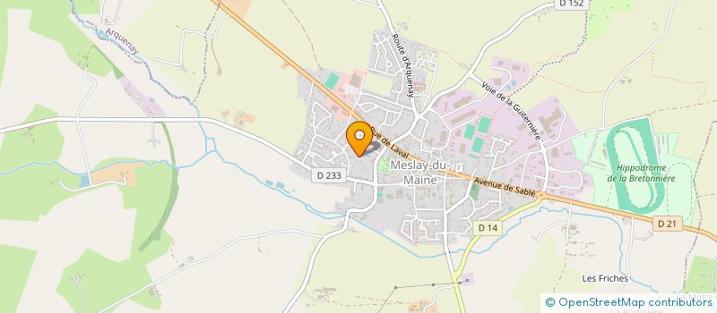 localisation de l'entreprise MADAME VALERIE COURTOGIT  MESLAY-DU-MAINE