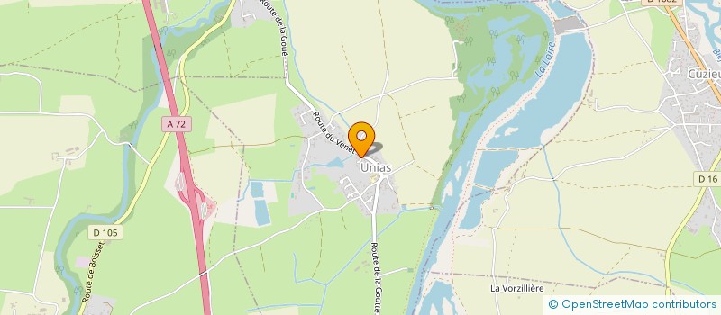 localisation de l'entreprise MADAME VALERIE COURTOT FAURE  SAINT-BONNET-LES-OULES