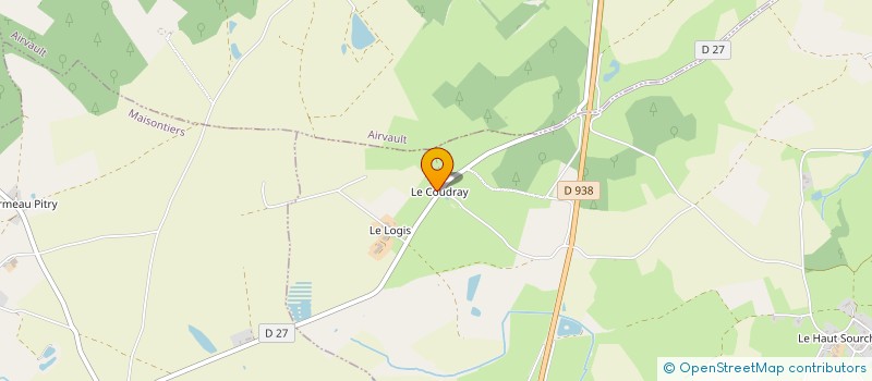 localisation de l'entreprise MADAME VALERIE COUSIN  LOUIN