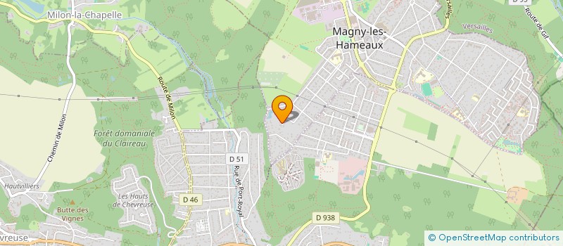 localisation de l'entreprise MADAME VALERIE CRAYON à MAGNY-LES-HAMEAUX