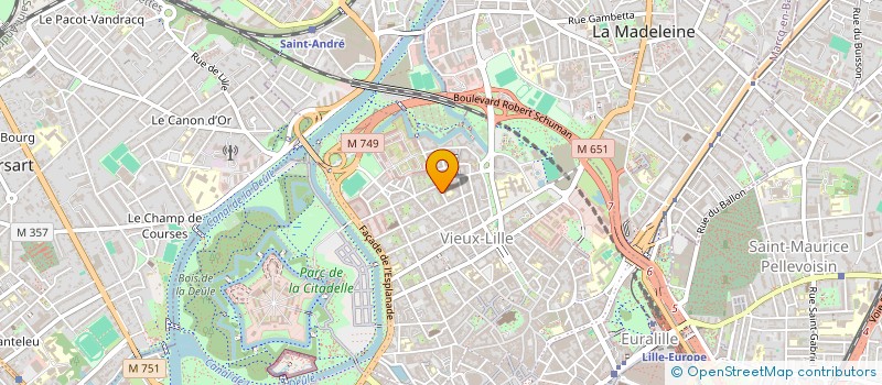 localisation de l'entreprise MADAME VALERIE CULIOLI à LILLE
