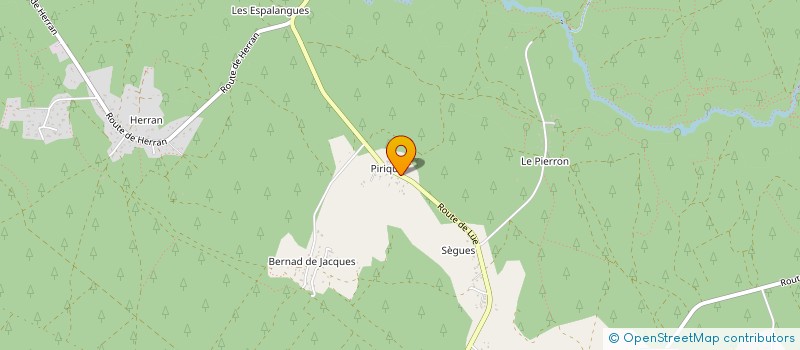 localisation de l'entreprise MADAME VALERIE CURINCKX  PARENTIS-EN-BORN