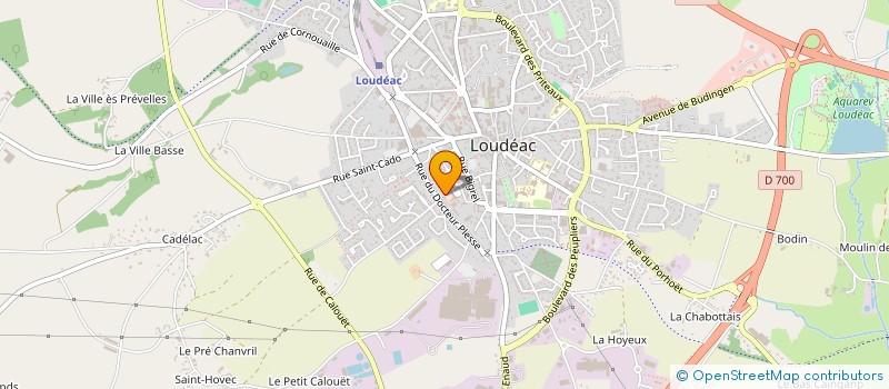 localisation de l'entreprise MADAME VALERIE CUVELIER à LOUDEAC