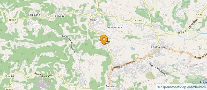 localisation de l'entreprise MADAME VALERIE D'AGRUMA  SAINTE-ANNE