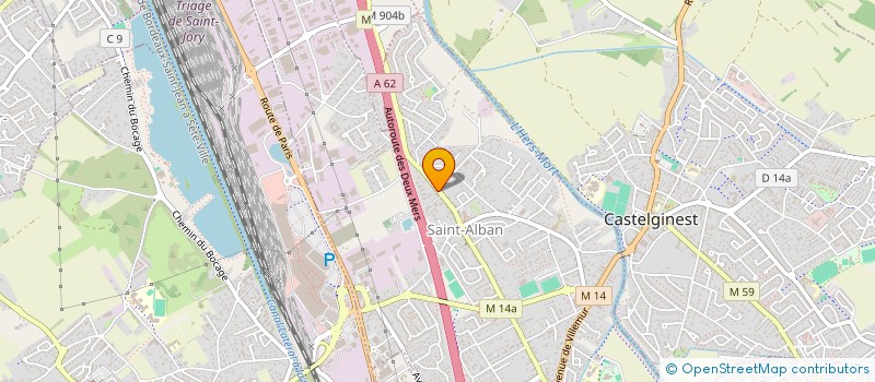 localisation de l'entreprise MADAME VALERIE D'ALBUNDO-GORGOS à SAINT-ALBAN