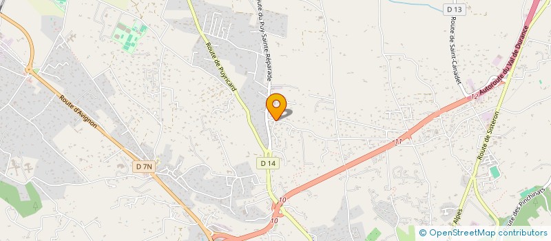 localisation de l'entreprise MADAME VALERIE D'ANDRE  AIX-EN-PROVENCE