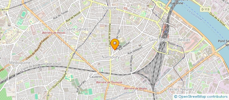 localisation de l'entreprise MADAME VALERIE D ASCIA à BORDEAUX
