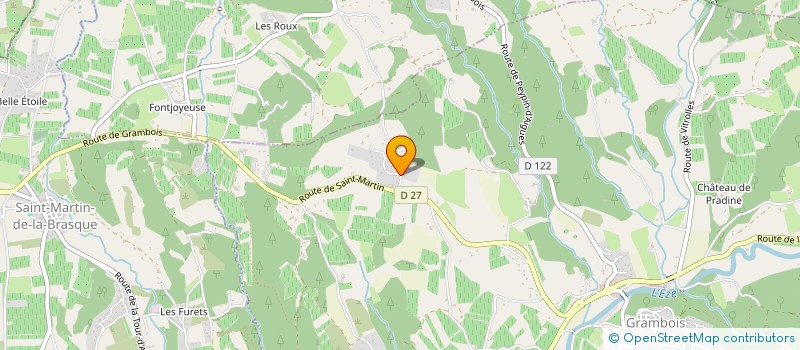 localisation de l'entreprise MADAME VALERIE D'HERS  GRAMBOIS