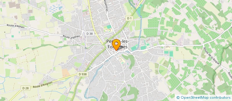 localisation de l'entreprise MADAME VALERIE D HOOGE à PERNES-LES-FONTAINES