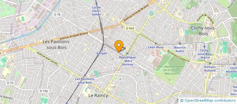 localisation de l'entreprise MADAME VALERIE DA COSTA  LIVRY-GARGAN