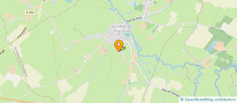localisation de l'entreprise MADAME VALERIE DAFFE à BEAUREPAIRE-SUR-SAMBRE