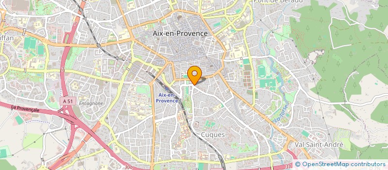 localisation de l'entreprise MADAME VALERIE DAHAN à AIX-EN-PROVENCE