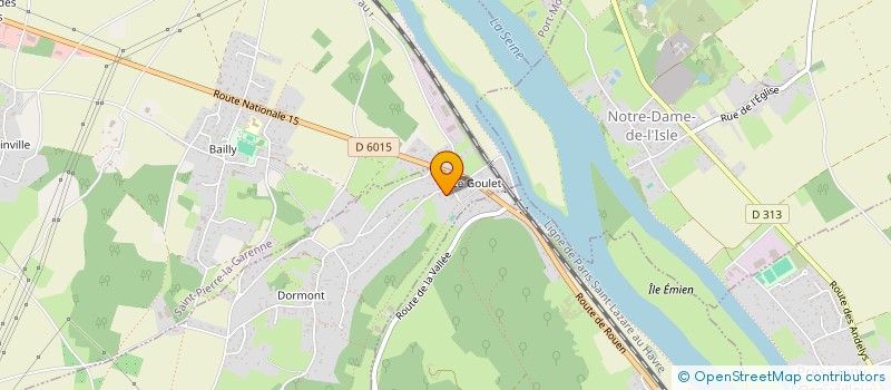 localisation de l'entreprise MADAME VALERIE DALLEAU  SAINT-ETIENNE-SOUS-BAILLEUL