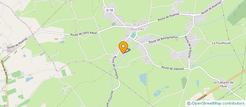 localisation de l'entreprise MADAME VALERIE DALLIERE  OUCHES