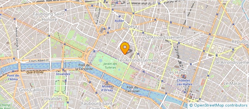 localisation de l'entreprise MADAME VALERIE DANENBERG à PARIS