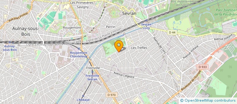 localisation de l'entreprise MADAME VALERIE DANNIOU à SEVRAN
