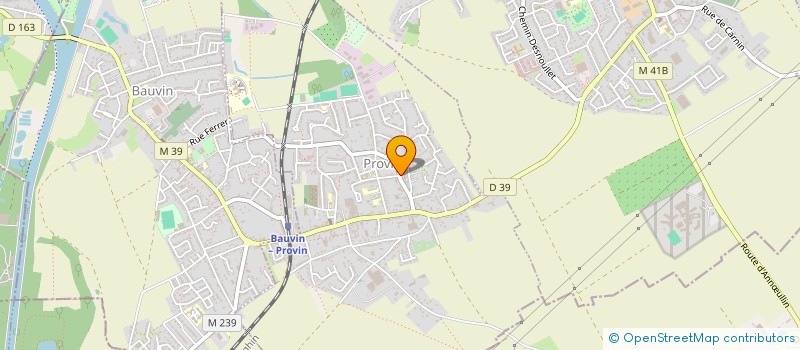 localisation de l'entreprise MADAME VALERIE DAPVRIL  PROVIN