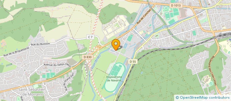 localisation de l'entreprise MADAME VALERIE DASSONVILLE à EVREUX
