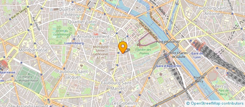 localisation de l'entreprise MADAME VALERIE DAUBREE à PARIS