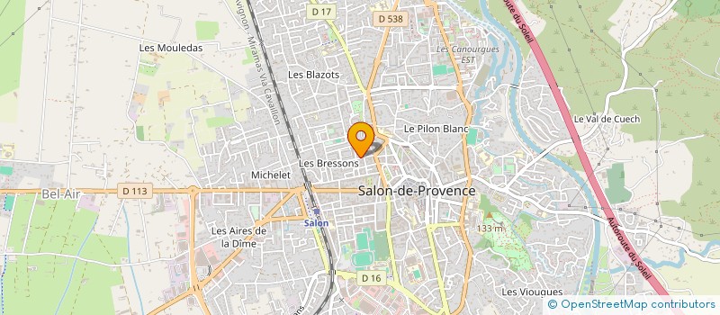 localisation de l'entreprise MADAME VALERIE DAULNY à SALON-DE-PROVENCE